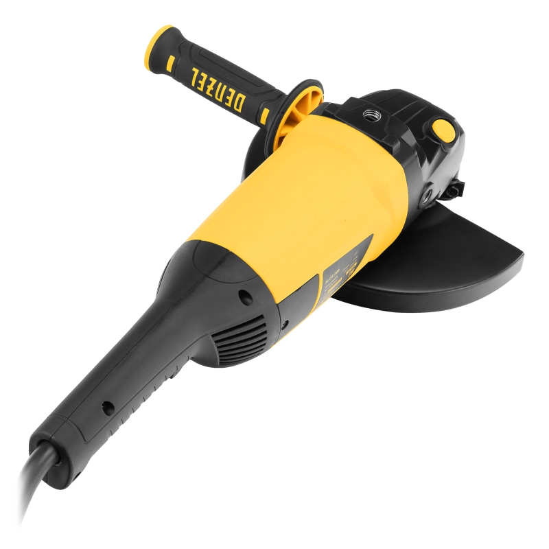 Машина шлифовальная угловая AG230-2600, 2600 Вт, 230 мм, 6000 об/мин Denzel (26917)