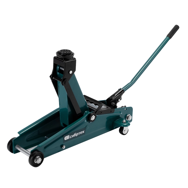 Домкрат гидравлический подкатной, 3 т, 135-400 мм Сибртех (50838)