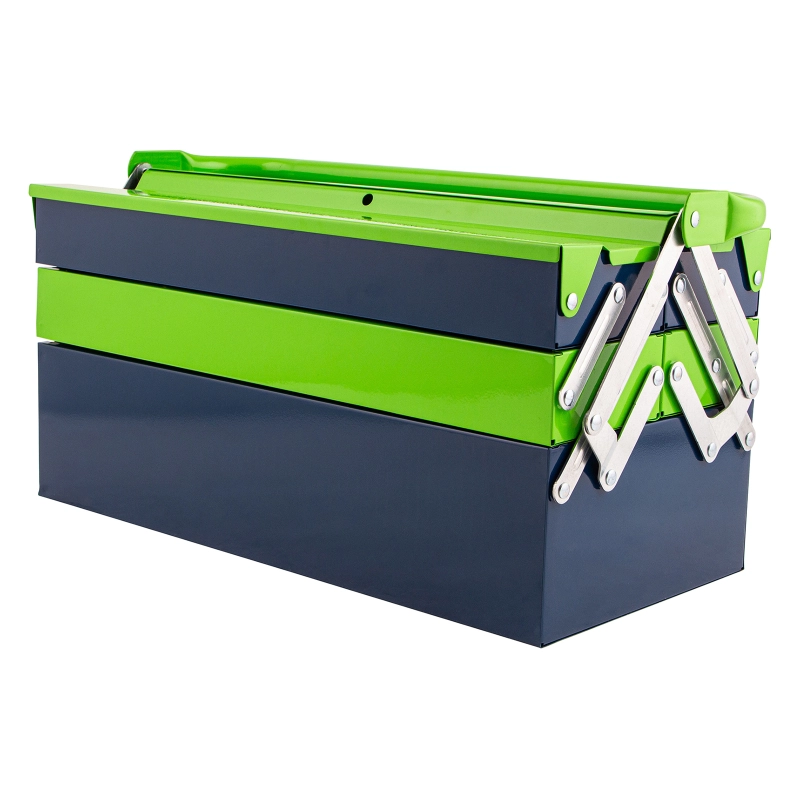 Ящик для инструмента, 430 х 200 х 200 мм, пять секций, металлический Сибртех 90751 (90751)