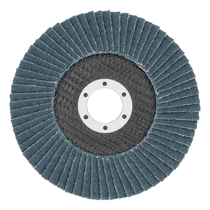 Круг лепестковый торцевой КЛТ-1, ZK10X W (цирконий) зернистость 40Н(Р 40) 125 х 22.2 мм, "БАЗ" (74020)