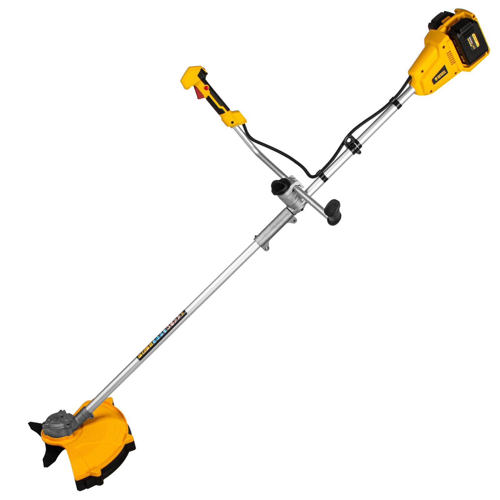 Триммер аккумуляторный бесщеточный CBC350-36, Li-ion, 36 В, 350 мм Denzel (58720)