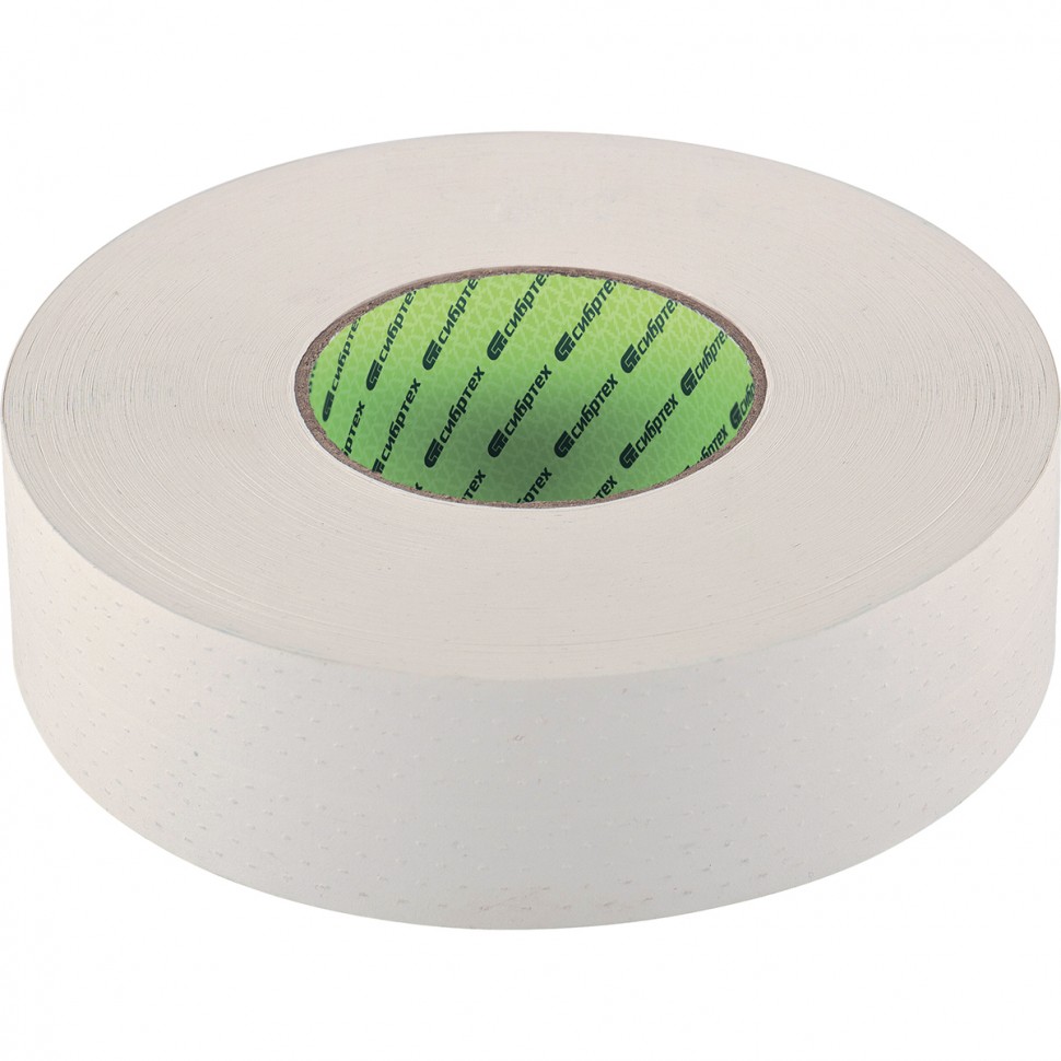 Лента углозащитная бумажная, 48 мм х 90 м Сибртех (88733)