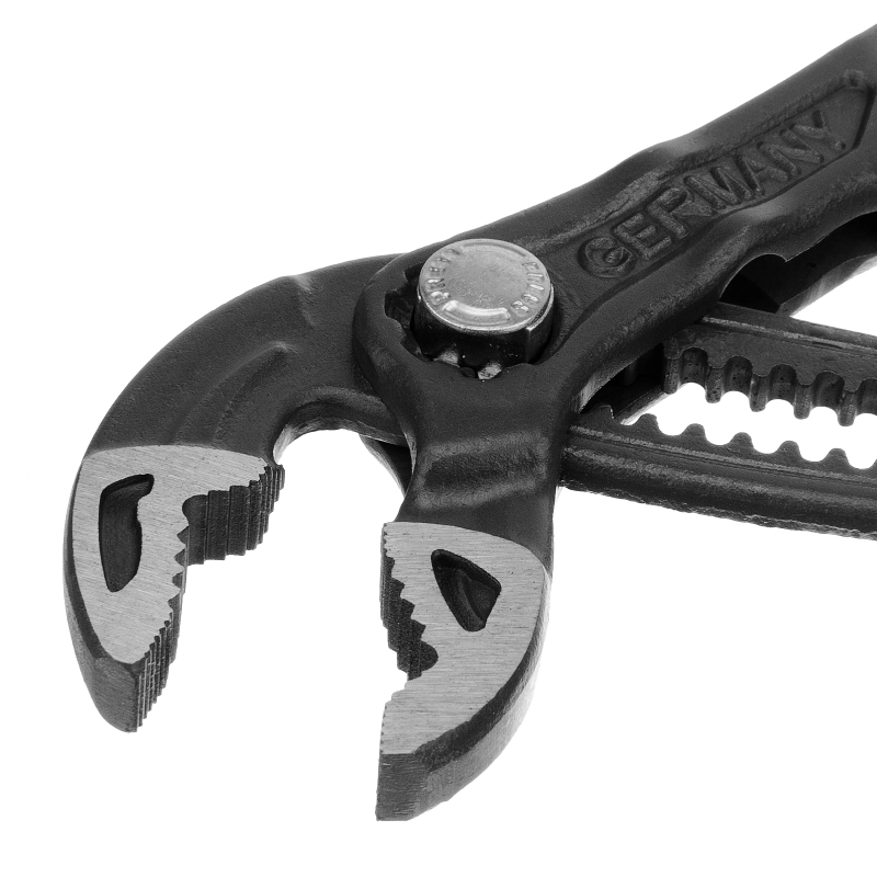 Клещи переставные, кнопочный механизм, обливные рукоятки, 180 мм Gross (15711)