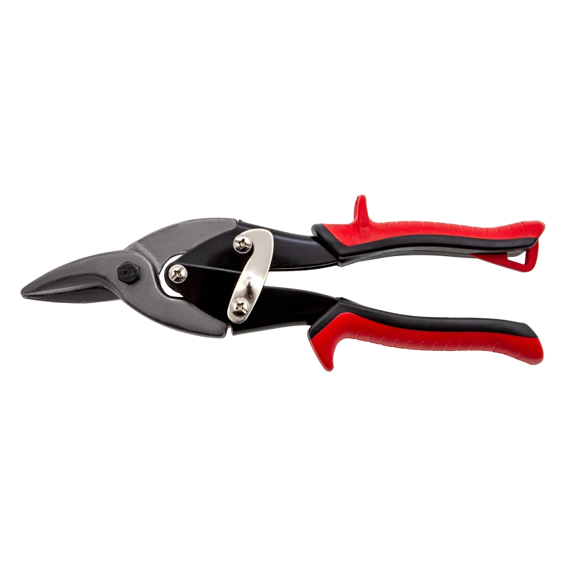 Ножницы по металлу, 250 мм, правые, обрезиненные рукоятки Matrix (78332)