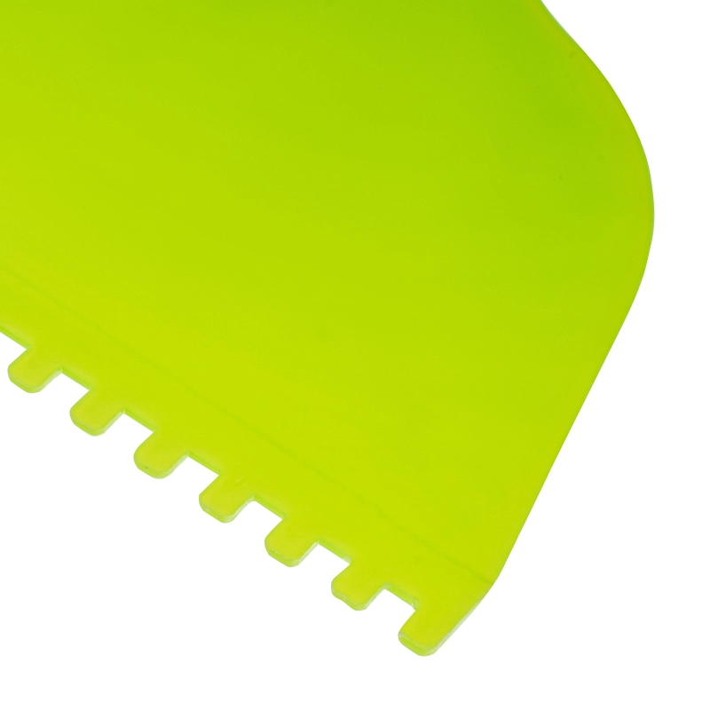 Шпатель для клея, пластмассовый, зубчатый 4 х 4 мм Сибртех (86014)