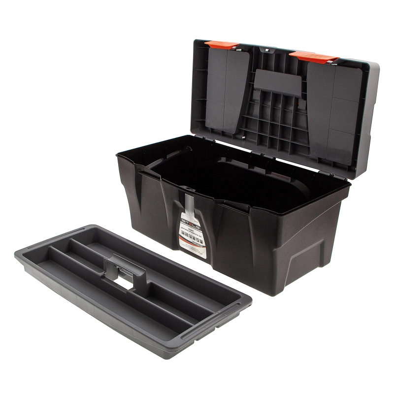 Ящик для инструмента 23", 590х300х300 мм, пластик Россия// Stels (90706)