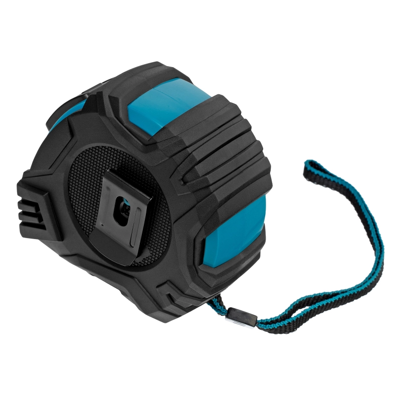 Рулетка Magnetisch 8 м х 25 мм,обрезиненный корпус,автоматическая фиксация,Нейлоновое покрытиеытие,зацеп с магнитом Gross (32573)