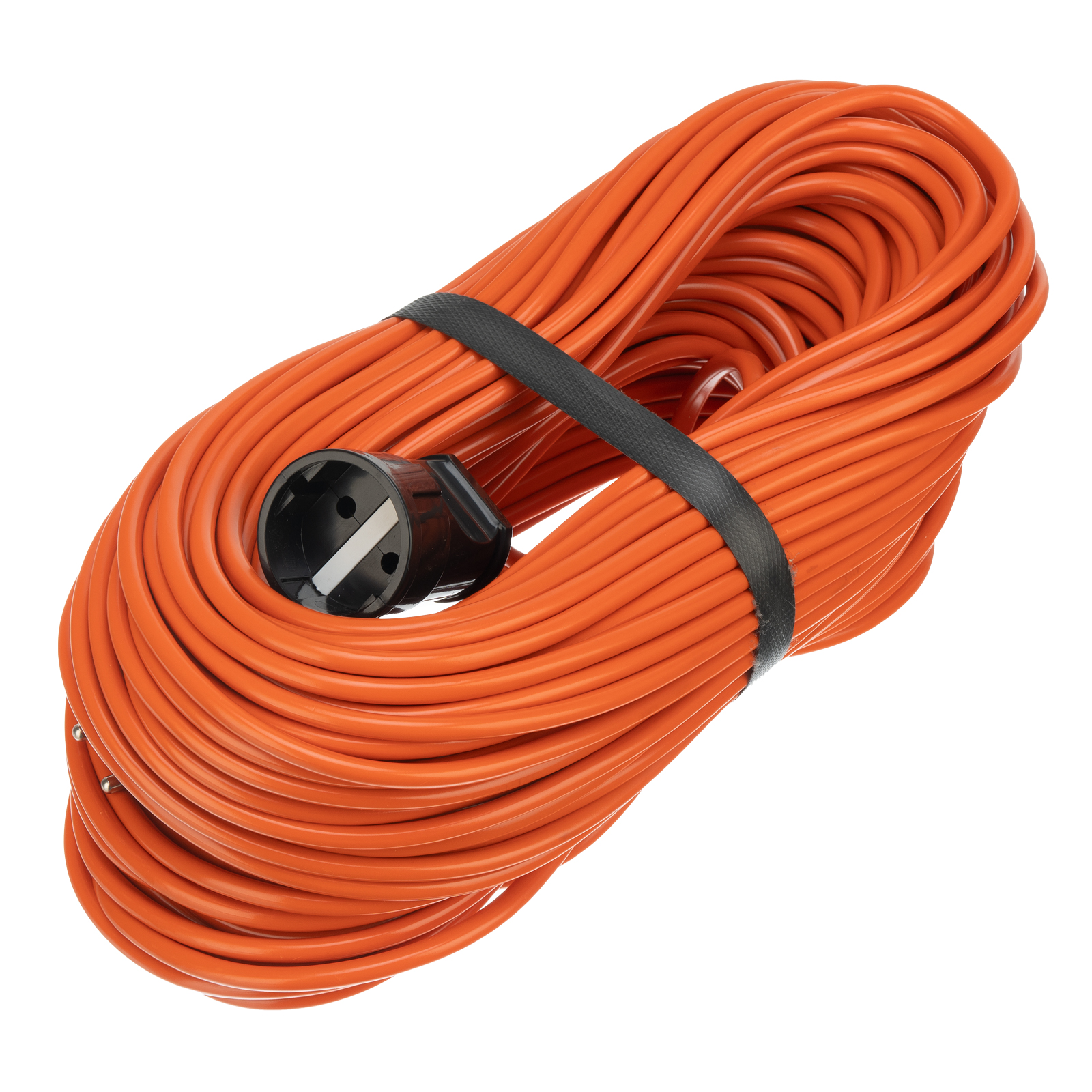 Удлинитель-шнур силовой 50 м, 10A, тип УХ10, 1 розетка, Сибртех (96054)