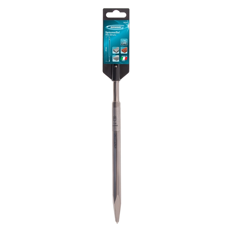 Зубило пикообразное 250 мм, Pro, SDS Plus Gross (70316)