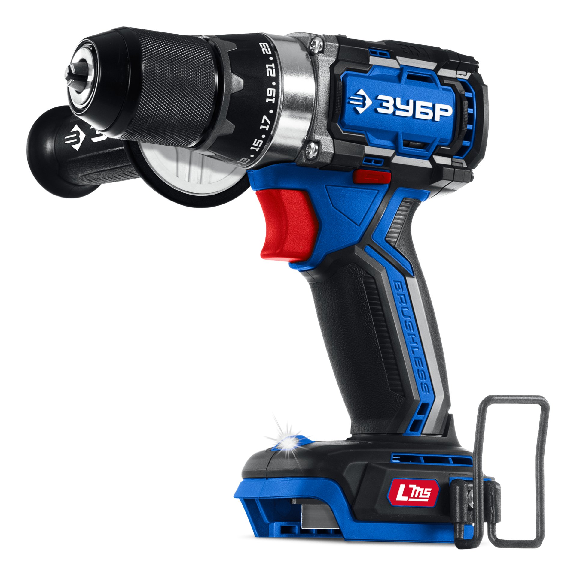 ЗУБР 20 В, 70 Н·м, без АКБ (LMS), бесщеточная дрель-шуруповерт, ПРОФЕССИОНАЛ (DB-70)
