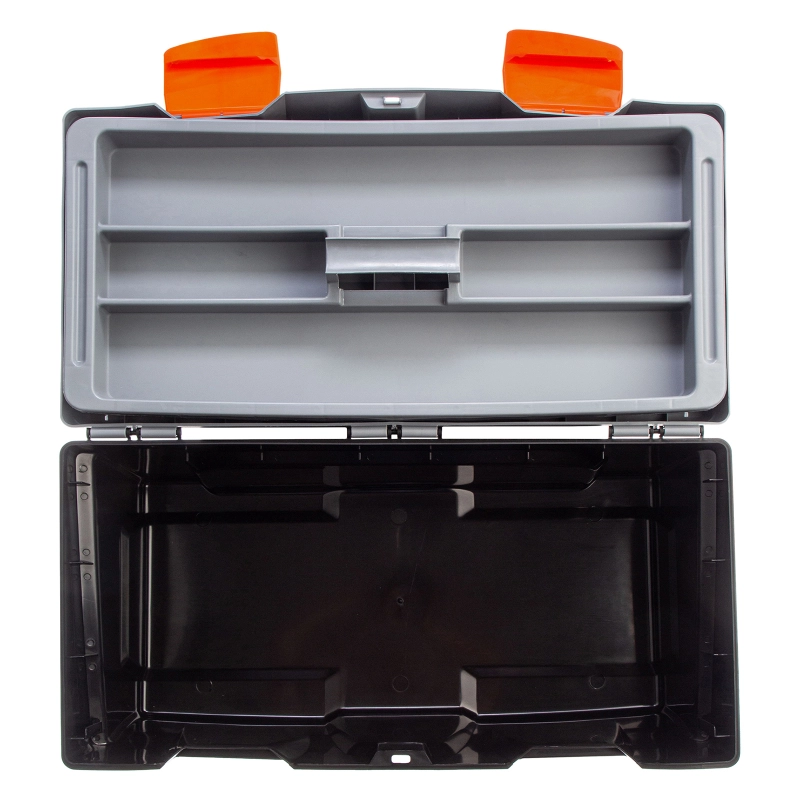 Ящик для инструмента 23", 590х300х300 мм, пластик Россия// Stels (90706)