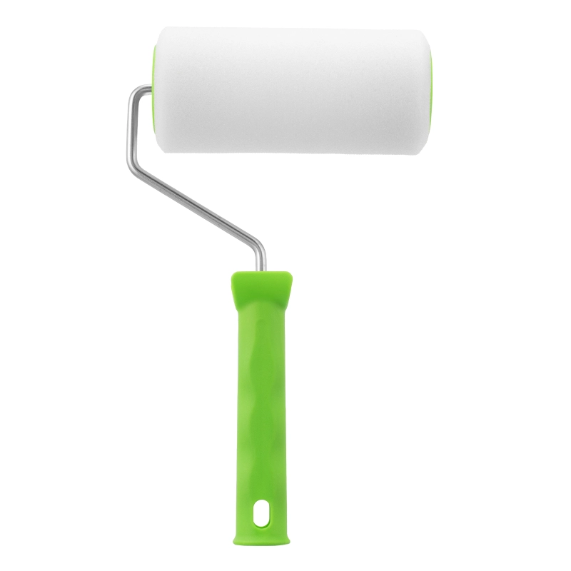 Валик "Поролон" с ручкой, 150 мм, D 48 мм, D ручки 6 мм Сибртех (80102)