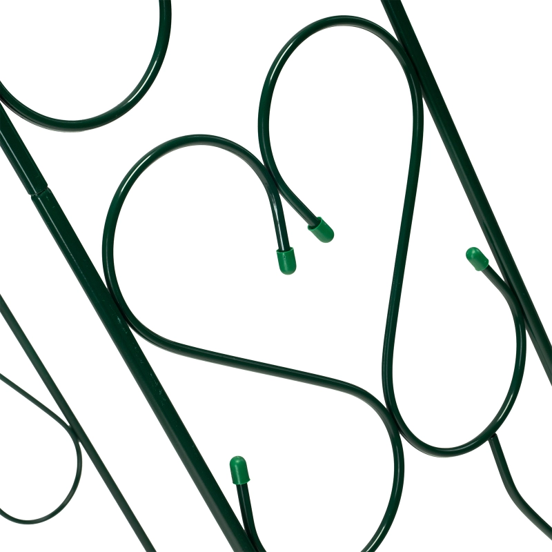 Арка садовая разборная «Узорная широкая» 2.5 х 0.38 х 1.2 м (69125)