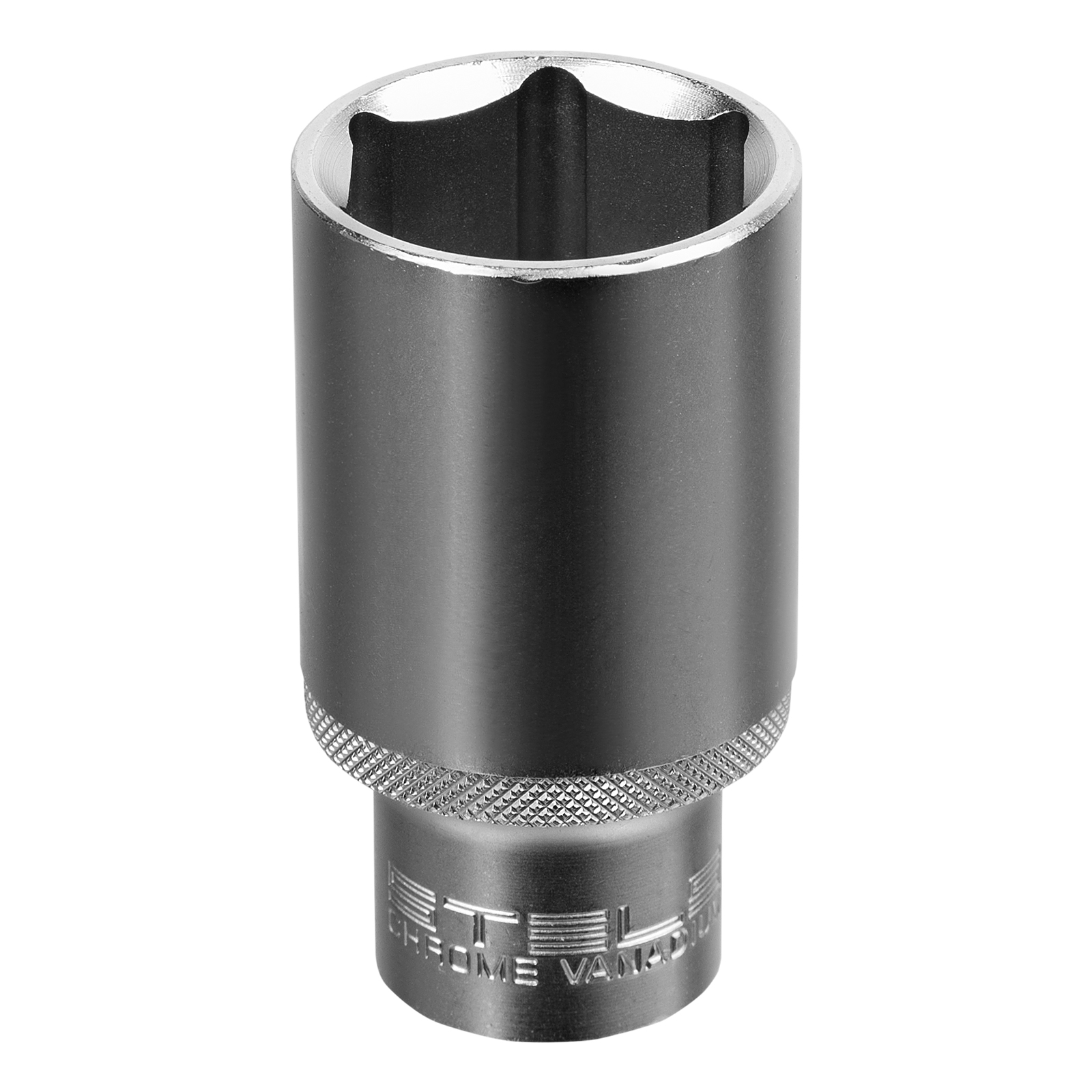 Головка торцевая удлиненная, 30 мм, шестигранная, CrV, под квадрат 1/2 Stels (13885)