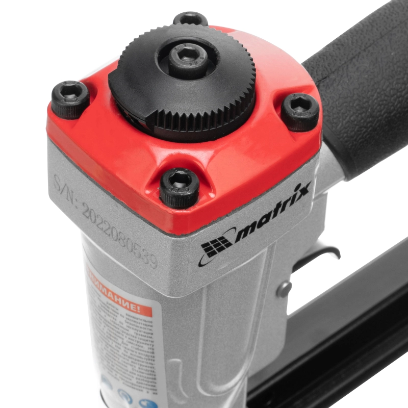 Степлер пневматический для прямоугольных скоб от 6 до 13 мм Matrix (57415)