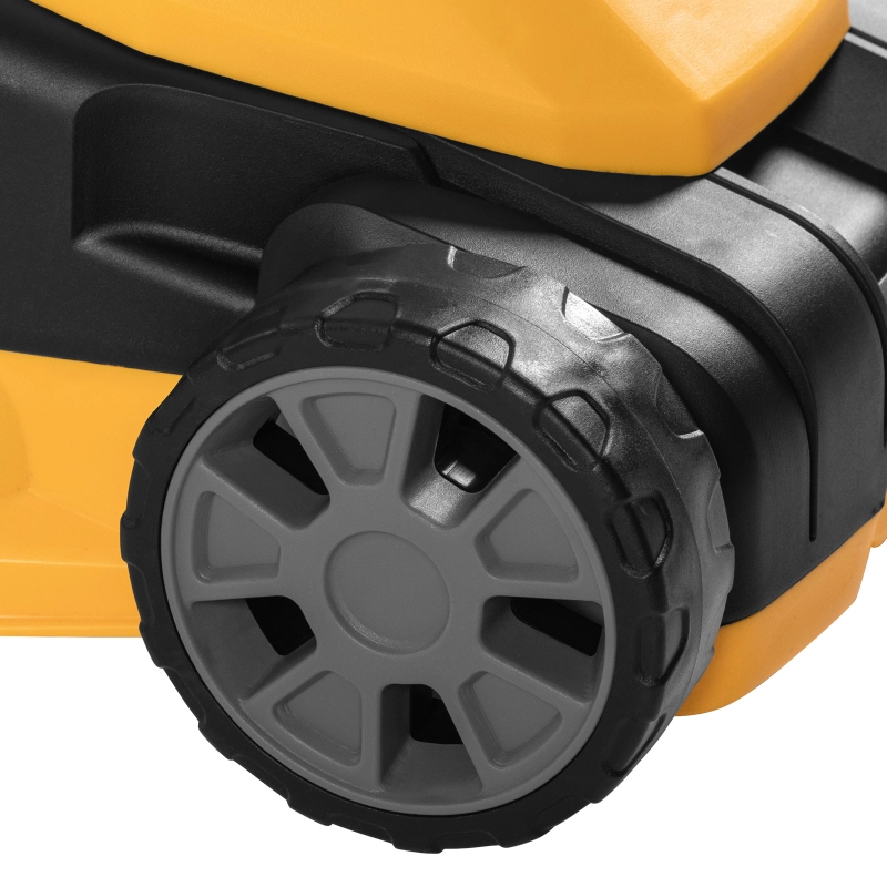 Газонокосилка электрическая GM-1200, 1200 Вт, ширина 32 см, 3 уровня, травосборник 25 л. Denzel (96615)