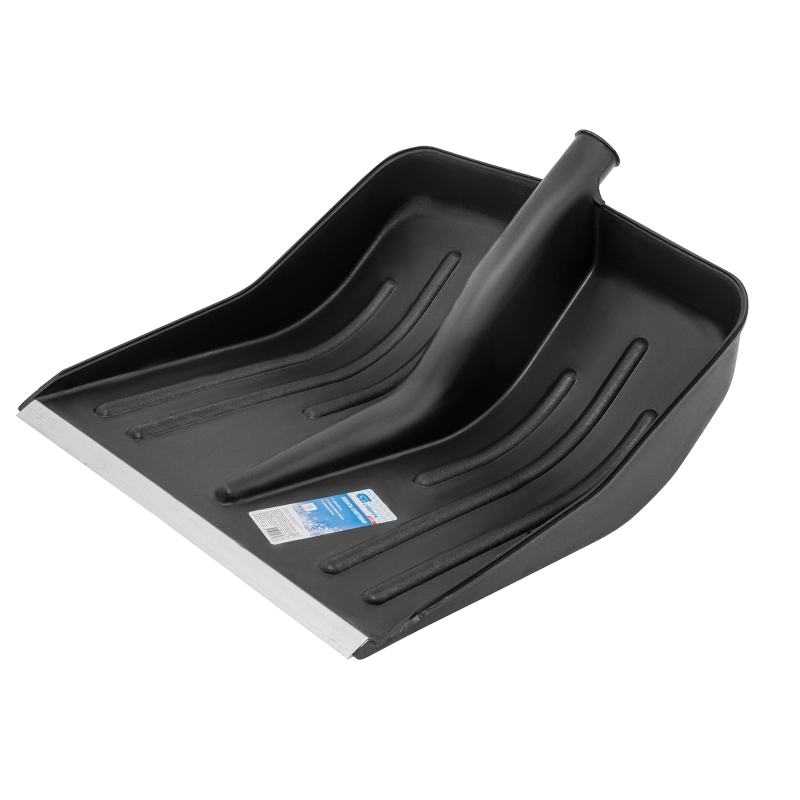 Лопата для уборки снега пластиковая, 475 х 355 мм, без черенка, Сибртех (61464)