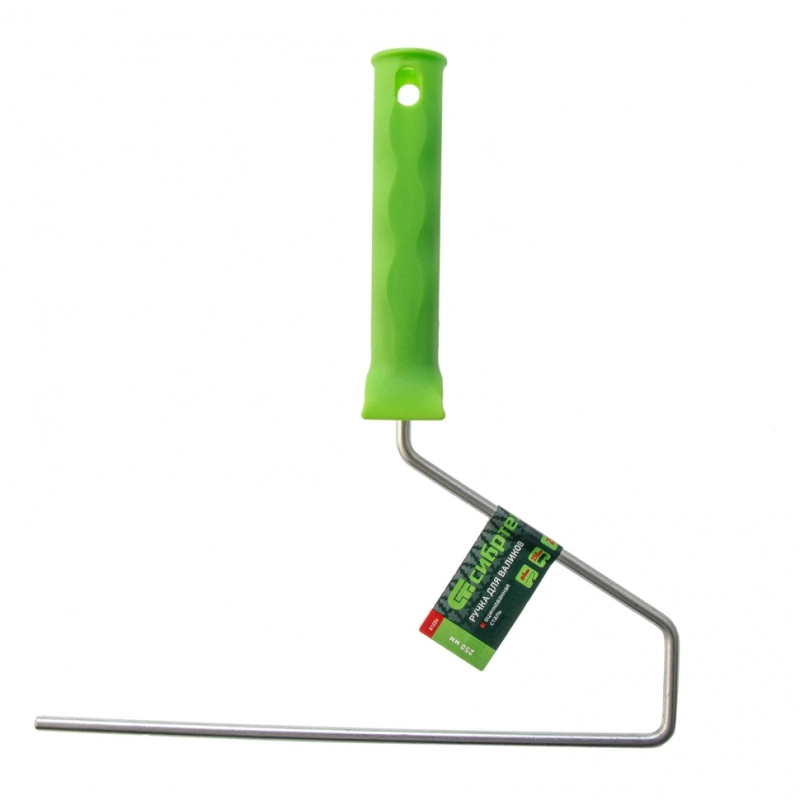 Ручка для валиков 250 мм, D ручки - 6 мм, оцинкованная Сибртех (81224)