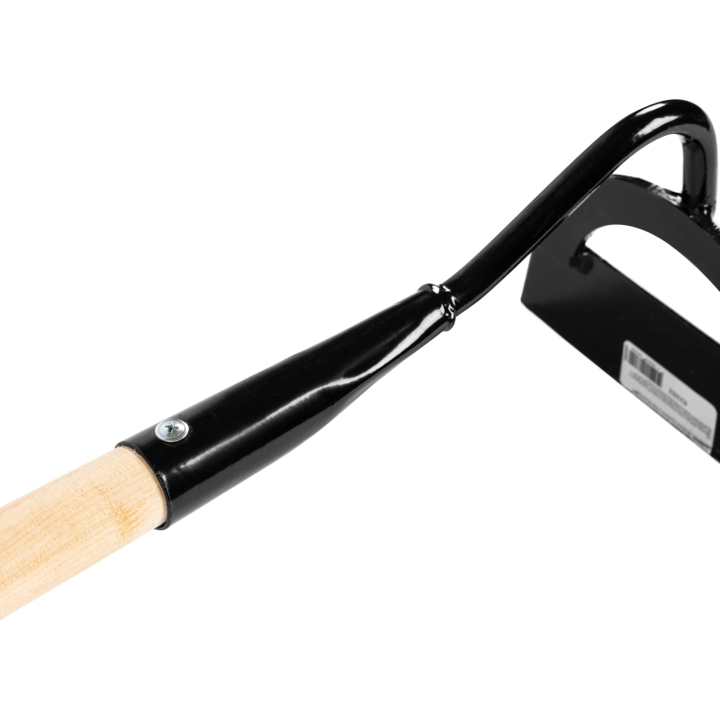 Мотыга стальная усиленная, 170 х 60 х 1430 мм, деревянный черенок, Сибртех (62282)