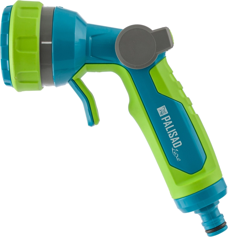 Пистолет-распылитель, 4 режима, плавный регулятор напора, Luxe Palisad (65147)