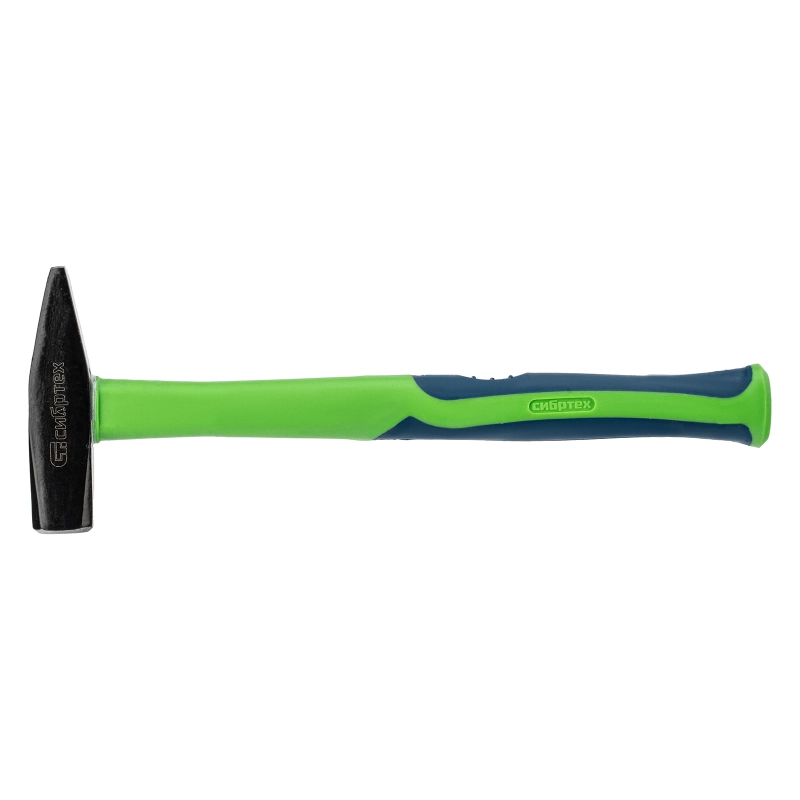 Молоток слесарный, 400 г, фибергласовая обрезиненная рукоятка Сибртех (10321)