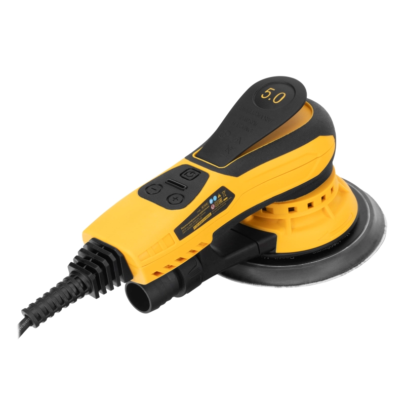 Машина шлифовальная орбитальная бесщет OS-150-BL, 350 Вт, 4000-10000 об/мин Denzel (27606)