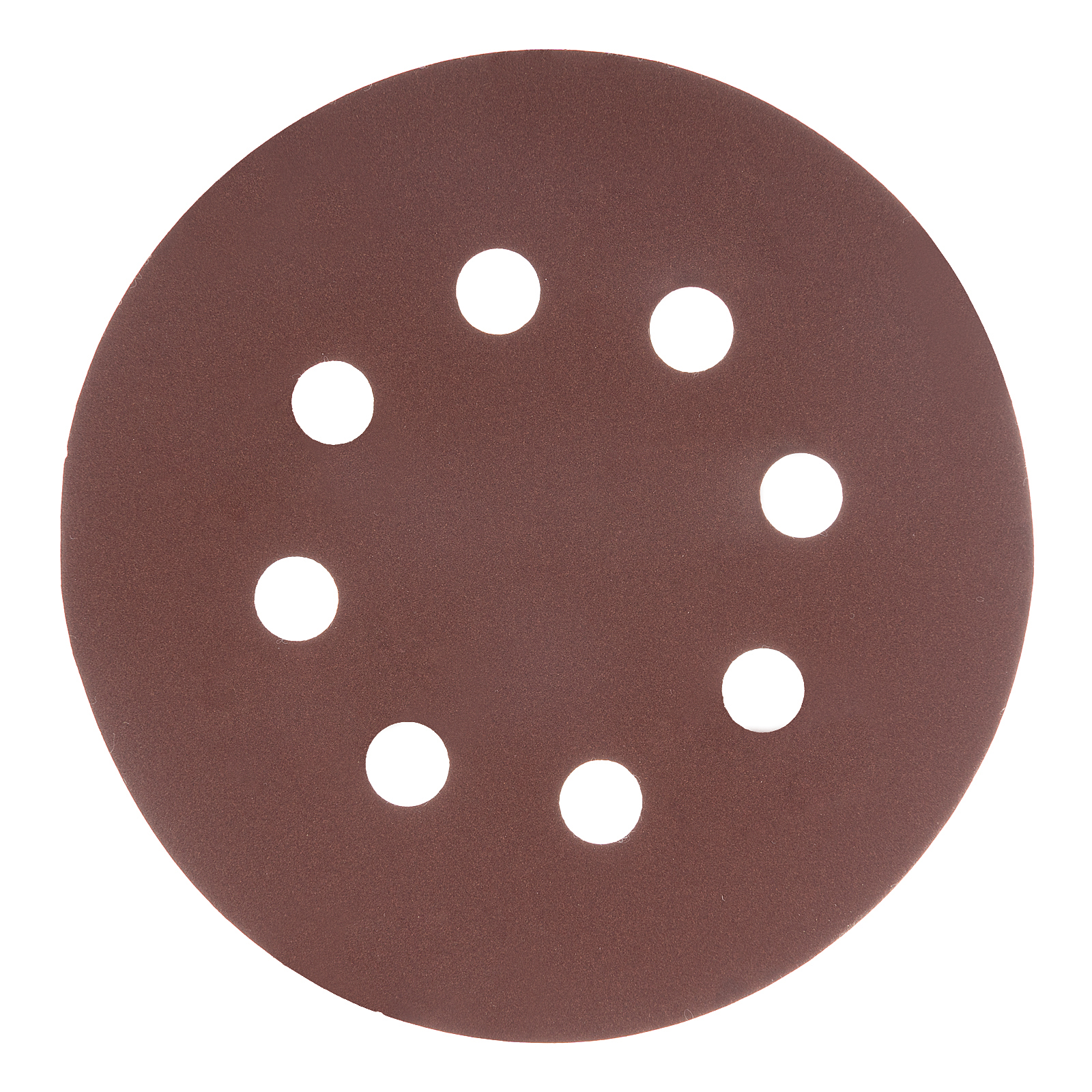 Круг абразивный на ворсовой подложке под "липучку", перфорированный, P 400, 125 мм, 5 шт Matrix (73814)