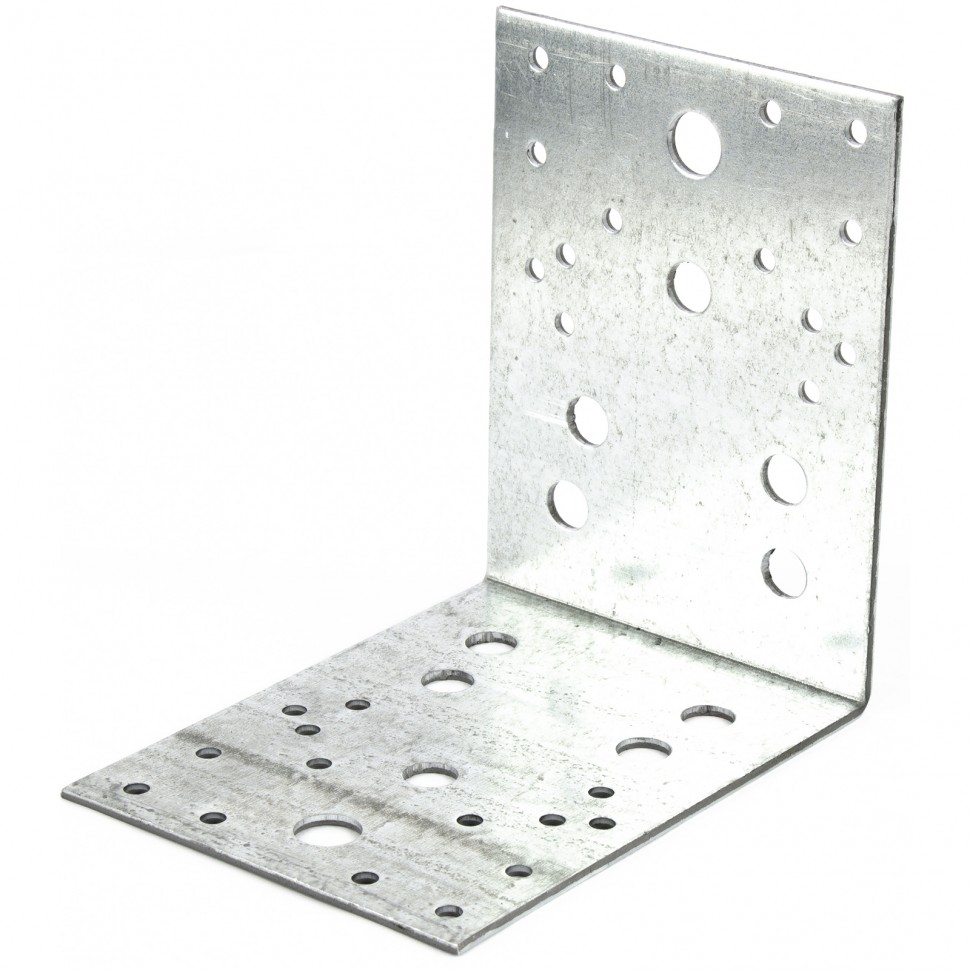 Крепежный уголок 2.5 мм, КU 130 x 130 x 100 мм Сибртех (464077)