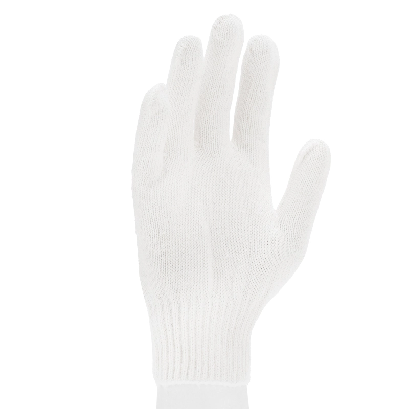 Перчатки х/б, 3 пары в упаковке, 10 класс (67711)