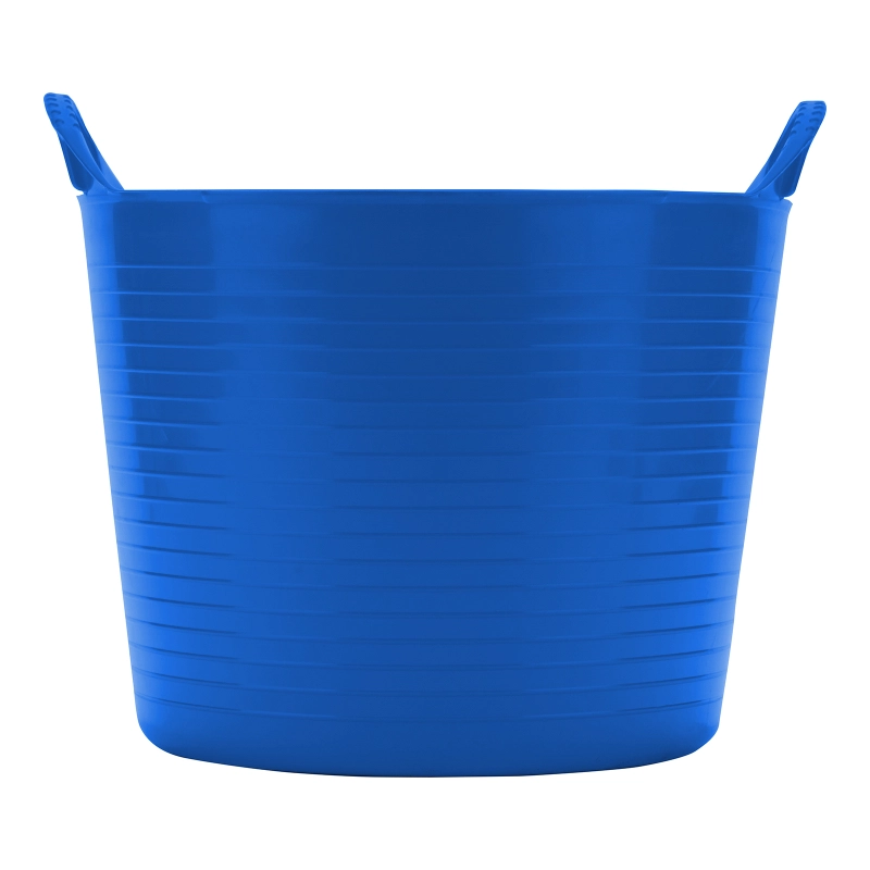 Ведро гибкое сверхпрочное,  28 л, синее, Сибртех (67523)