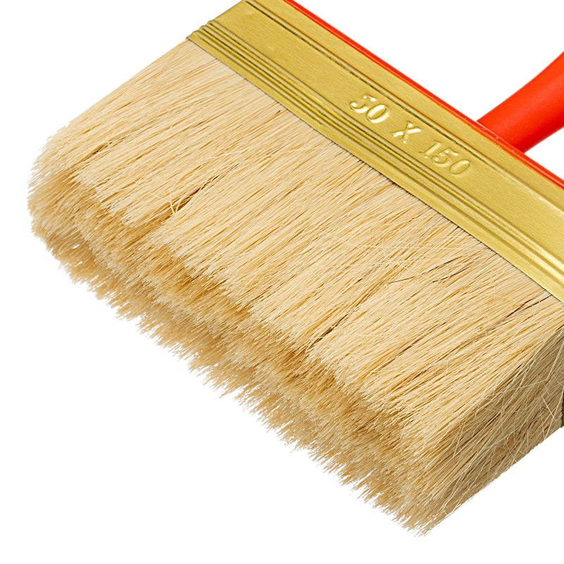 Кисть-ракля, 50 х 150 мм, натуральная щетина, пластмассовый корпус, пластмассовая ручка MTX (84124)