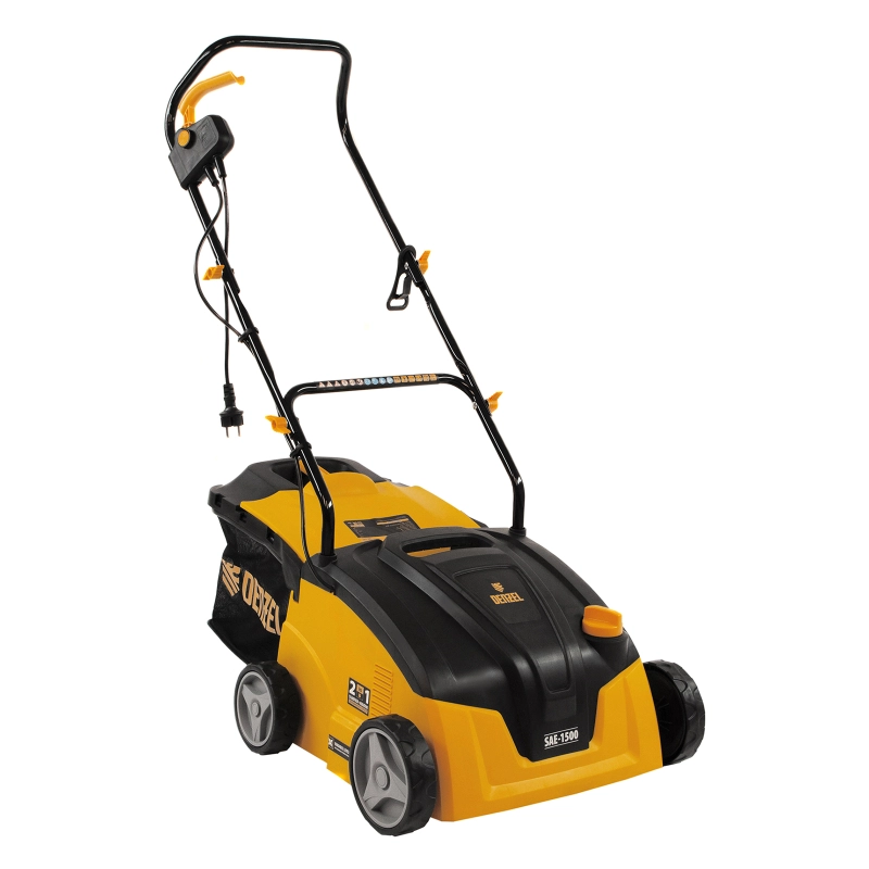 Скарификатор-аэратор  электрический SAE-1500, 1500 Вт, -11/+5 мм, 32 cм Denzel (57701)