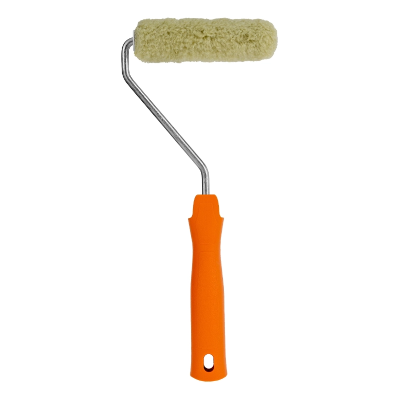 Мини-валик в сборе "Фасадные работы", 110 мм, ворс 12 мм, D 16 мм, D ручки 6 мм, полиакрил, полиэстер Сибртех (80588)