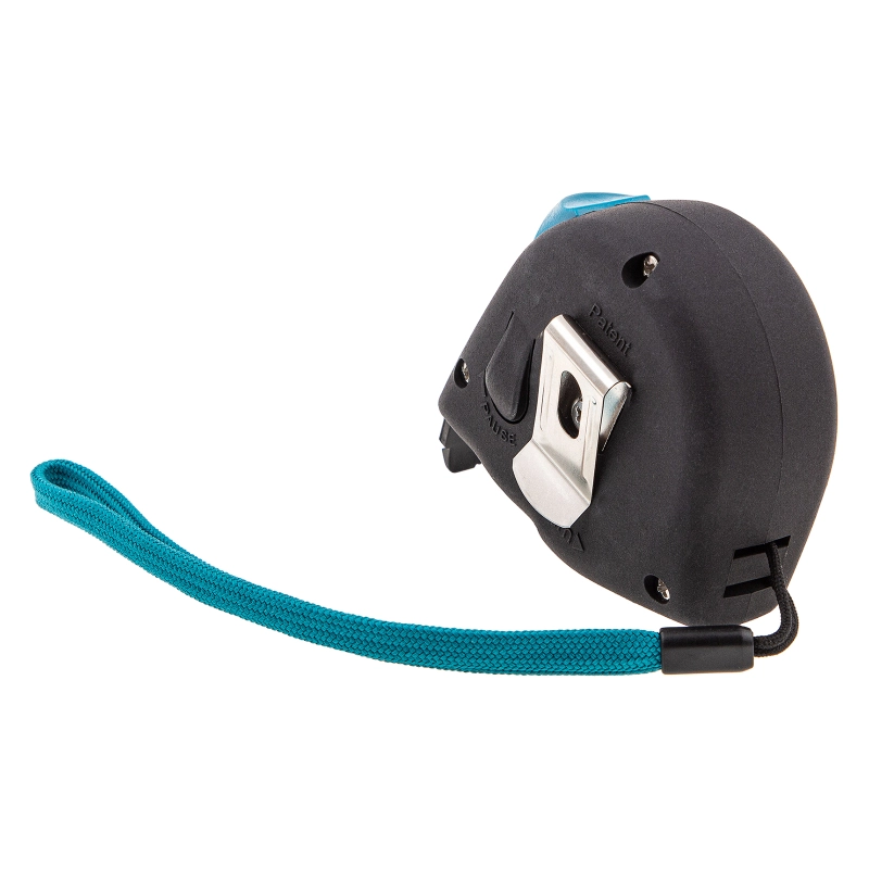 Рулетка "Ergonomisch",5 м x 19 мм,магнитный обрезиненный зацеп Gross (31102)