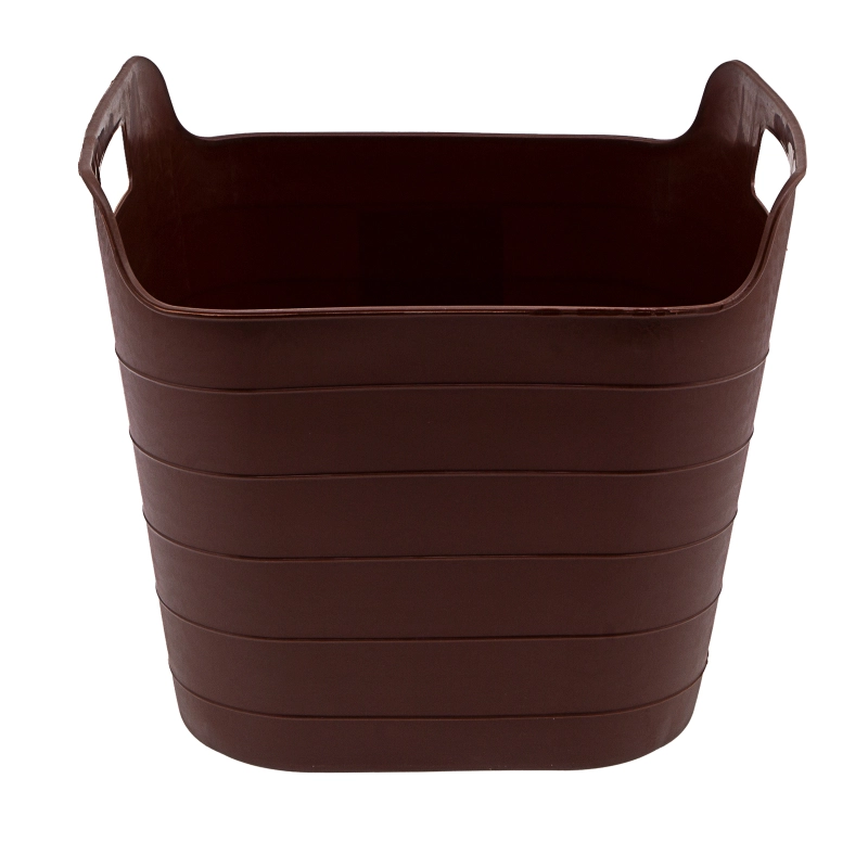 Ведро гибкое сверхпрочное, 26 л, коричневое, Сибртех (67509)
