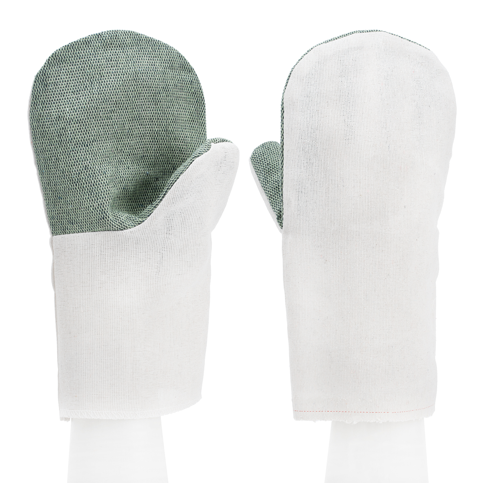 Рукавицы х/б с брезентовым наладонником, 2 размер Сибртех (68130)