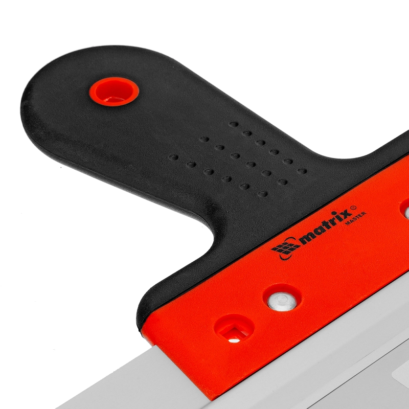 Шпатель фасадный из нержавеющей стали, 300 мм, двухкомпонентная ручка Matrix (85516)