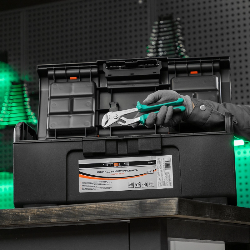 Ящик для инструментов, усиленный 24" Stels (90763)