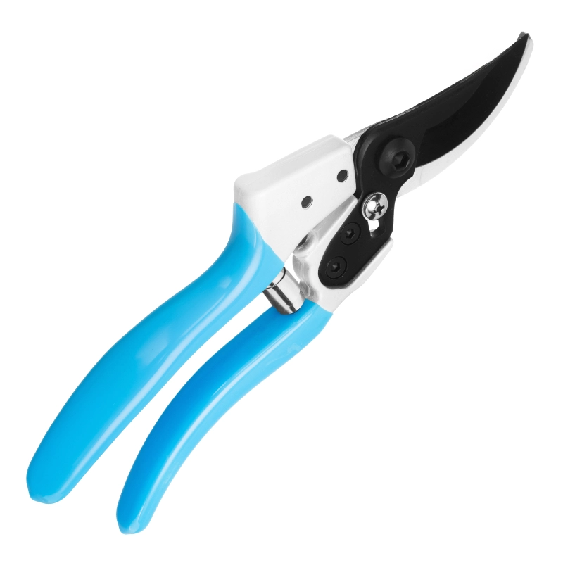 Секатор прямого реза, 210 мм, металлические рукоятки в ПВХ - оболочке, Luxe, Palisad (60481)