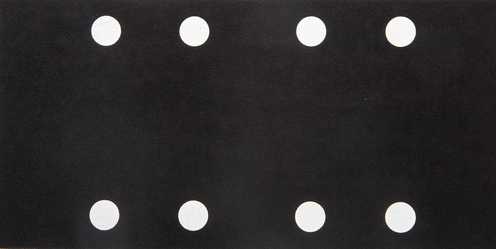 Лист шлиф. универсал. URAGAN ″Оптимален для твердых пород дерева″ 8 отверстий по линии, для ПШМ, P320, 80х166мм, 10шт