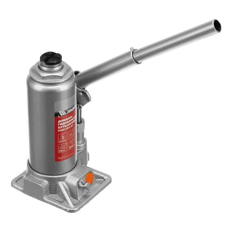 Домкрат гидравлический бутылочный, 3 т, h подъема 178-343 мм Matrix (50762)