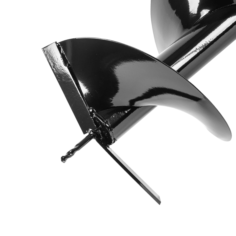 Шнек для грунта E-300, диаметр 300 мм, длина 800 мм,соединение 20 мм, несъемный нож Denzel (56026)