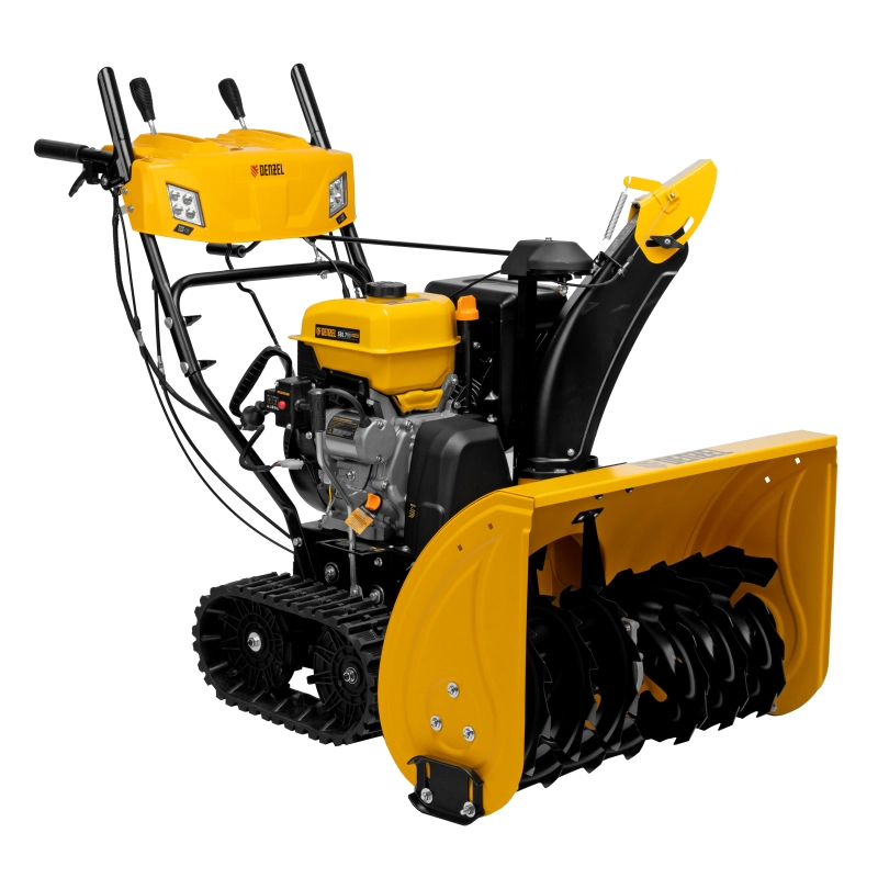 Бензиновая снегоуборочная машина SBL 711DT PRO, 420cc, гусеницы, эл.старт, блок. дифф. Denzel (97656)