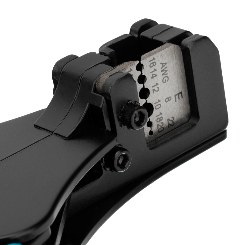 Щипцы для зачистки электропроводов 0.5, 1.0, 1.5, 2.5, 4.0, 8.0 мм/кв (8-22AWG) лезвие SK5 Gross (17721)