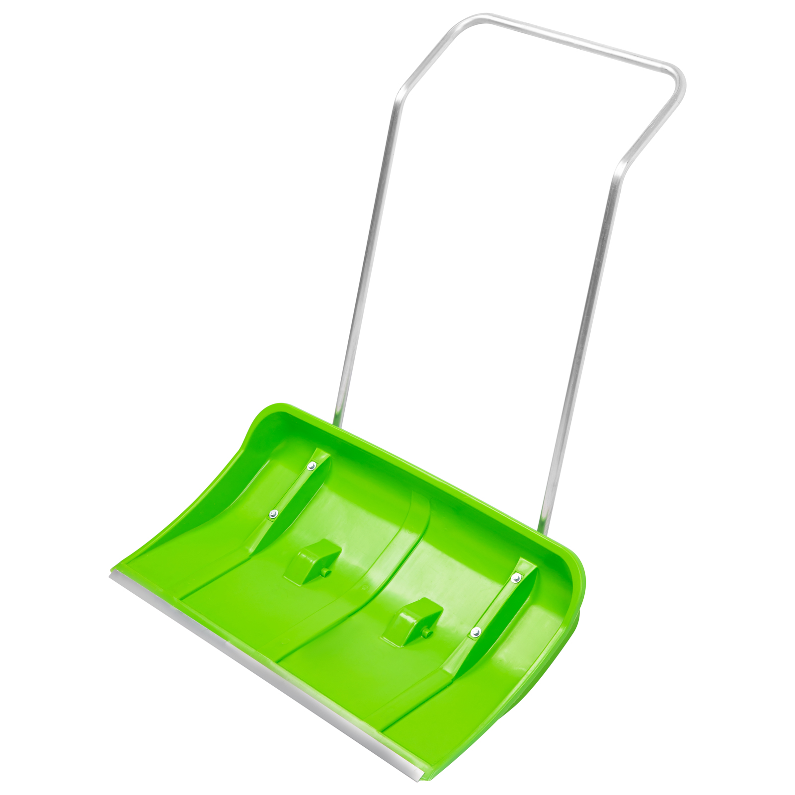 Движок для уборки снега пластиковый, 815 х 440 х 1150 мм, алюминиевая рукоятка, Сибртех (61498)