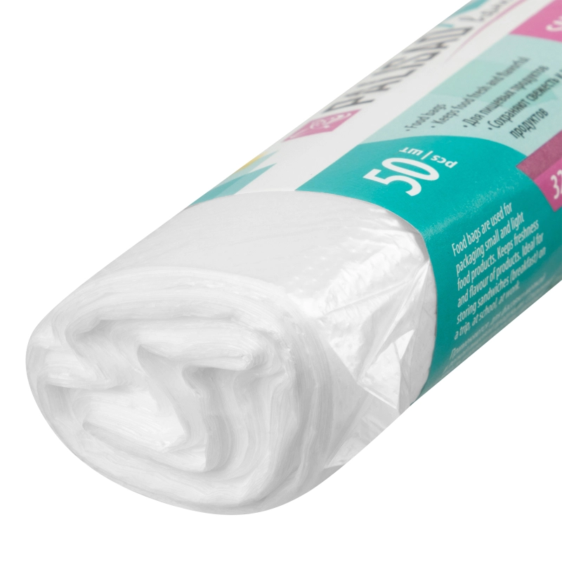 Пакеты для бутербродов, 320 x 250 мм, 50 шт, рулон, Home Palisad (950035)