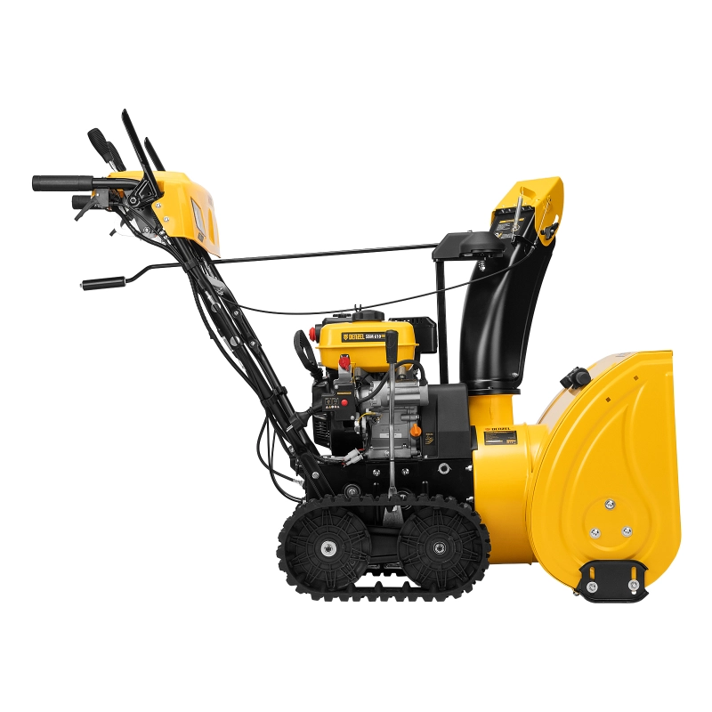 Бензиновая снегоуборочная машина SBM 610DT PRO, 212cc, гусеницы, эл.старт, блок. дифф. Denzel (97657)