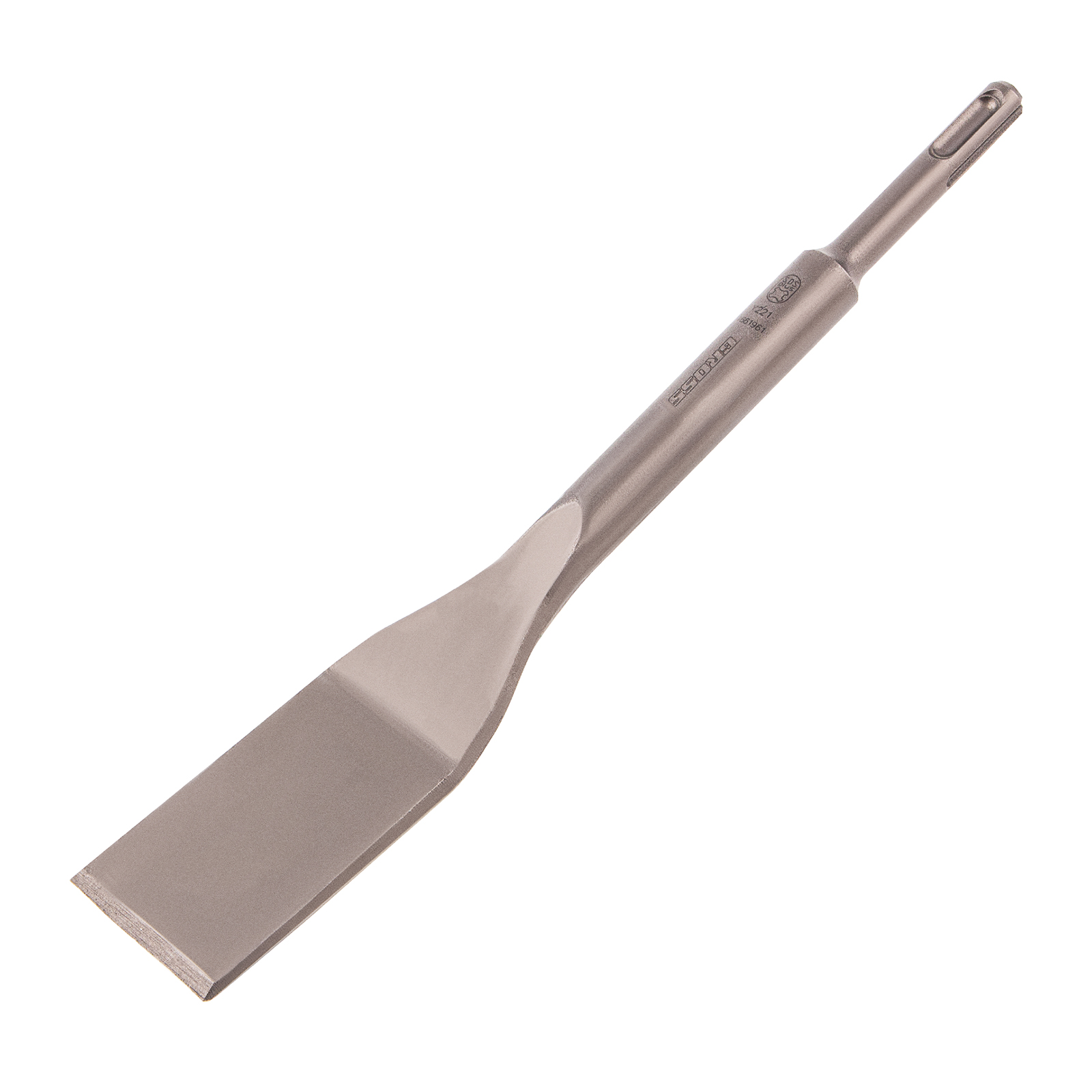 Зубило плоское, изогнутое 40 x 260 мм, SDS Plus Gross (70319)