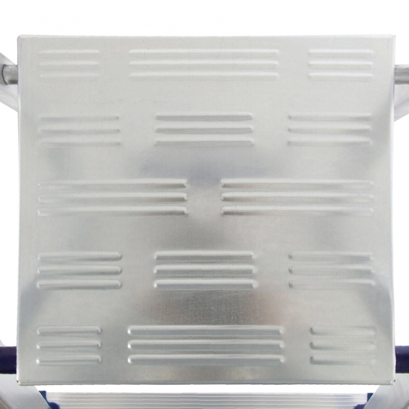 Стремянка алюминиевая с органайзером "Универсал", 5 ступеней, Сибртех (97895)