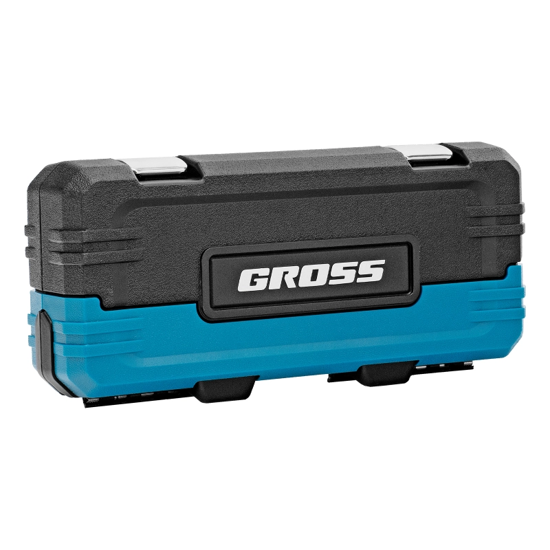 Набор инструментов, 1/4", CrV, 120 зубьев, 42 предмета Gross (14146)
